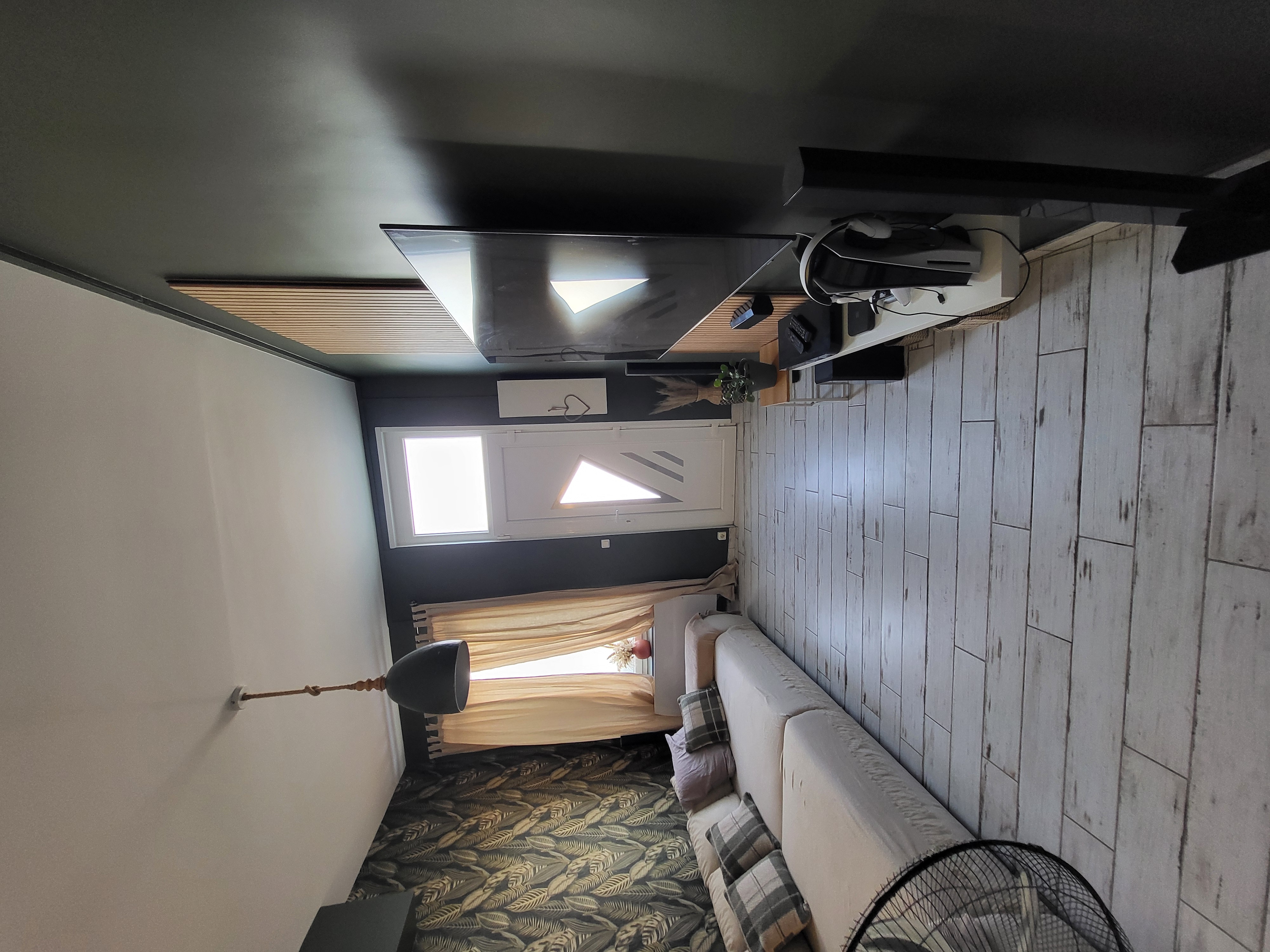Photo chantier Rénovation et décoration d'un salon