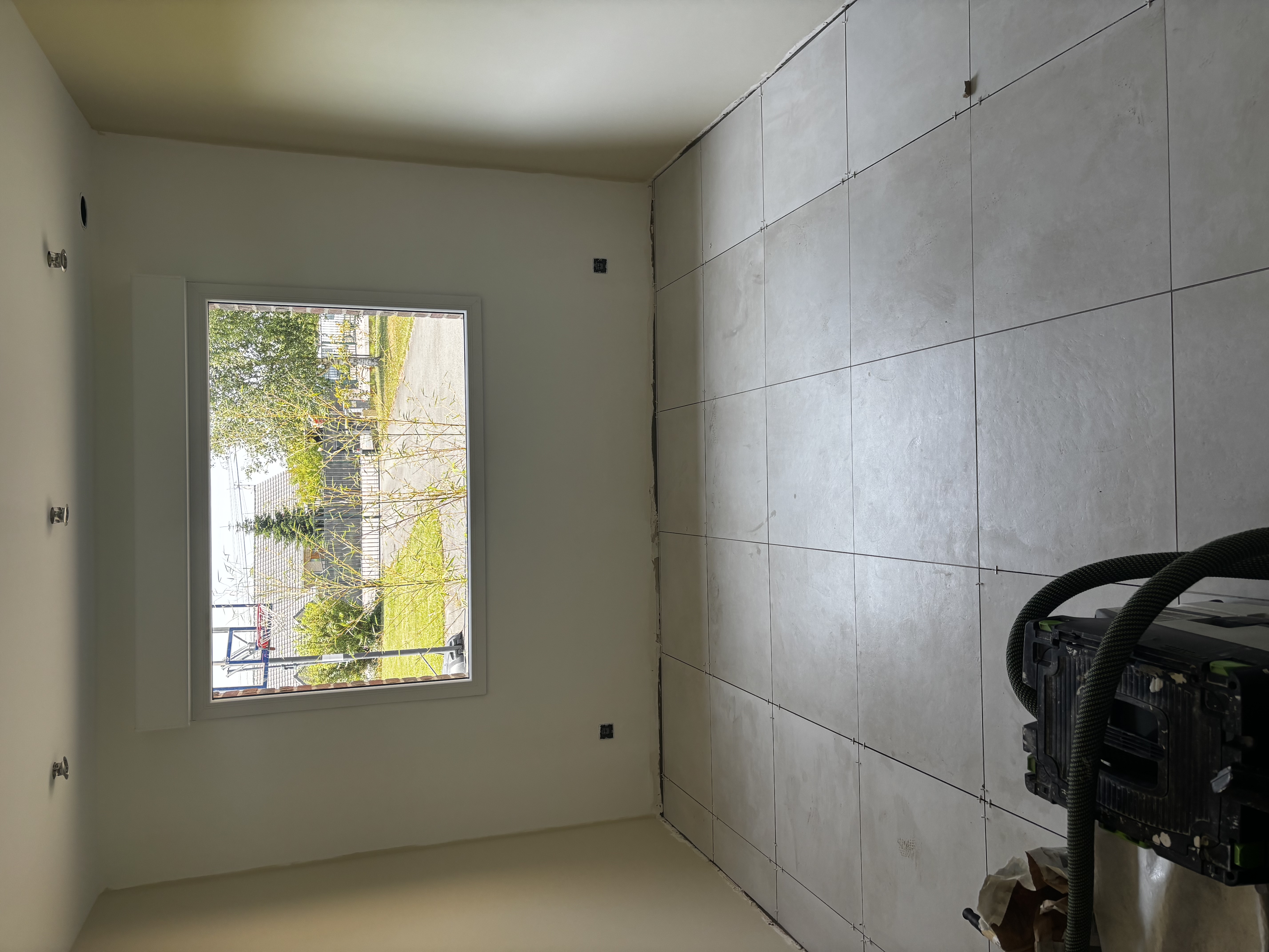 Photo chantier Rénovation complète d'une pièce