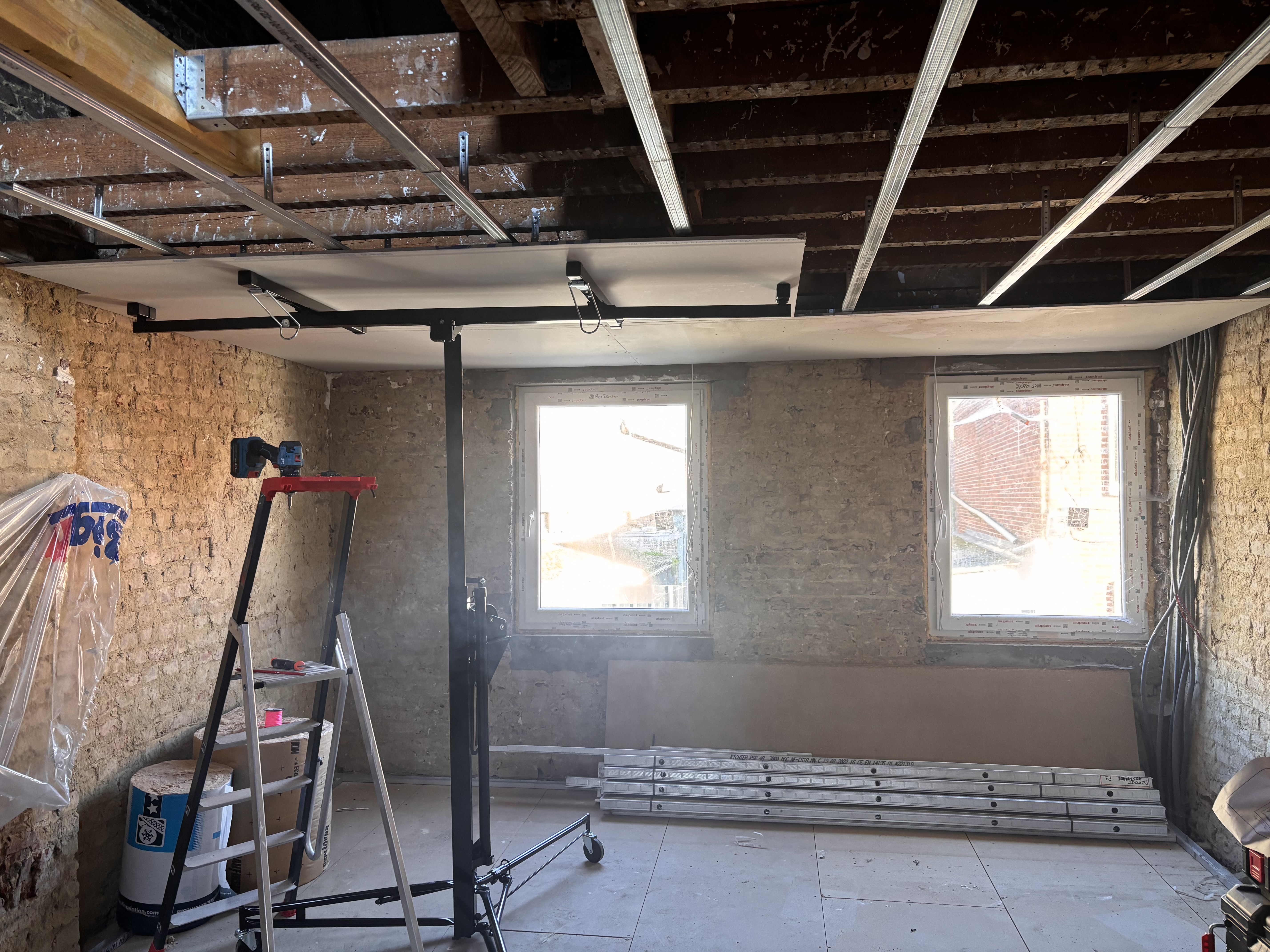 Photo chantier Céation et amenagement interieur d'une maison