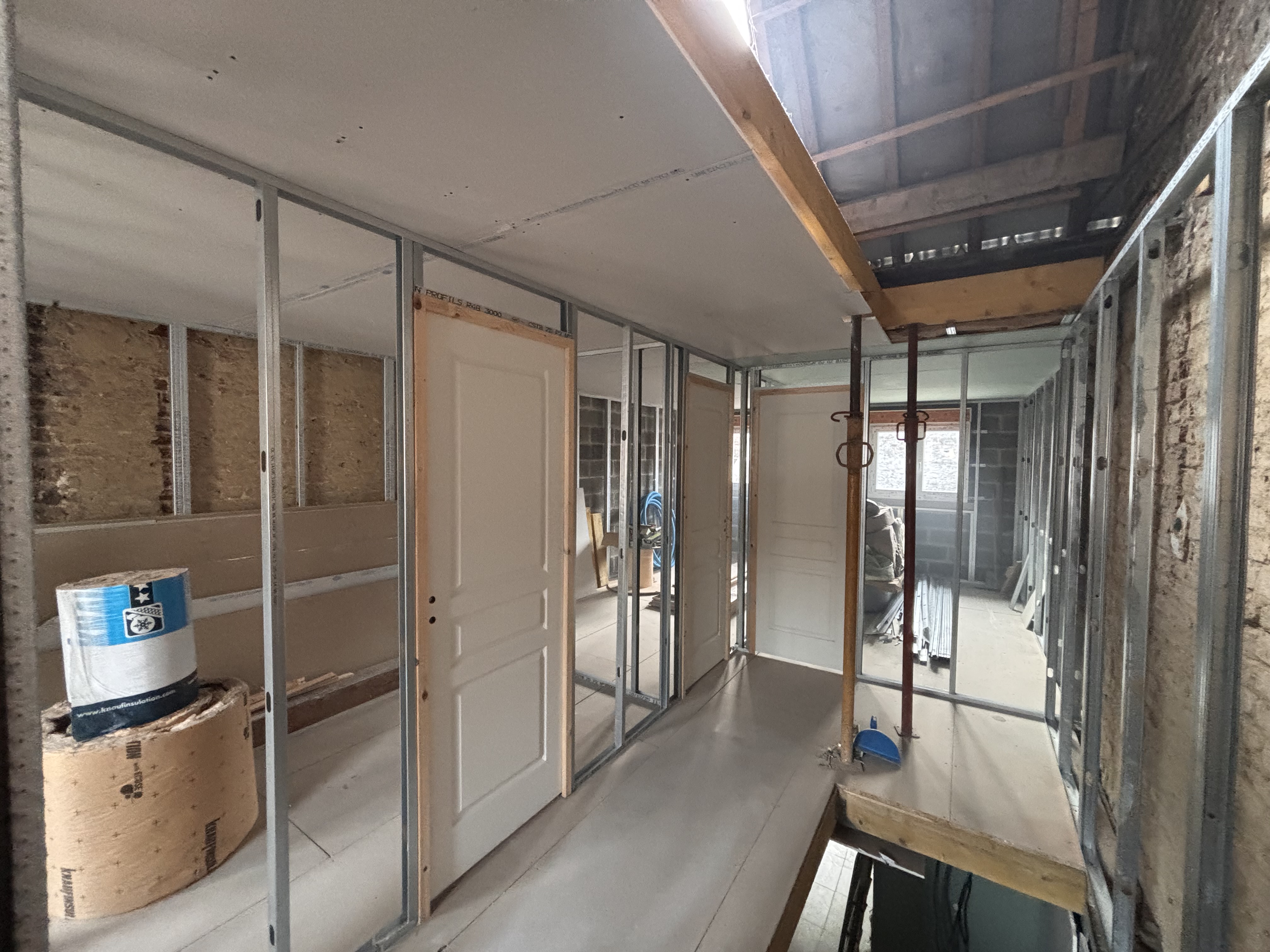 Photo chantier Céation et amenagement interieur d'une maison