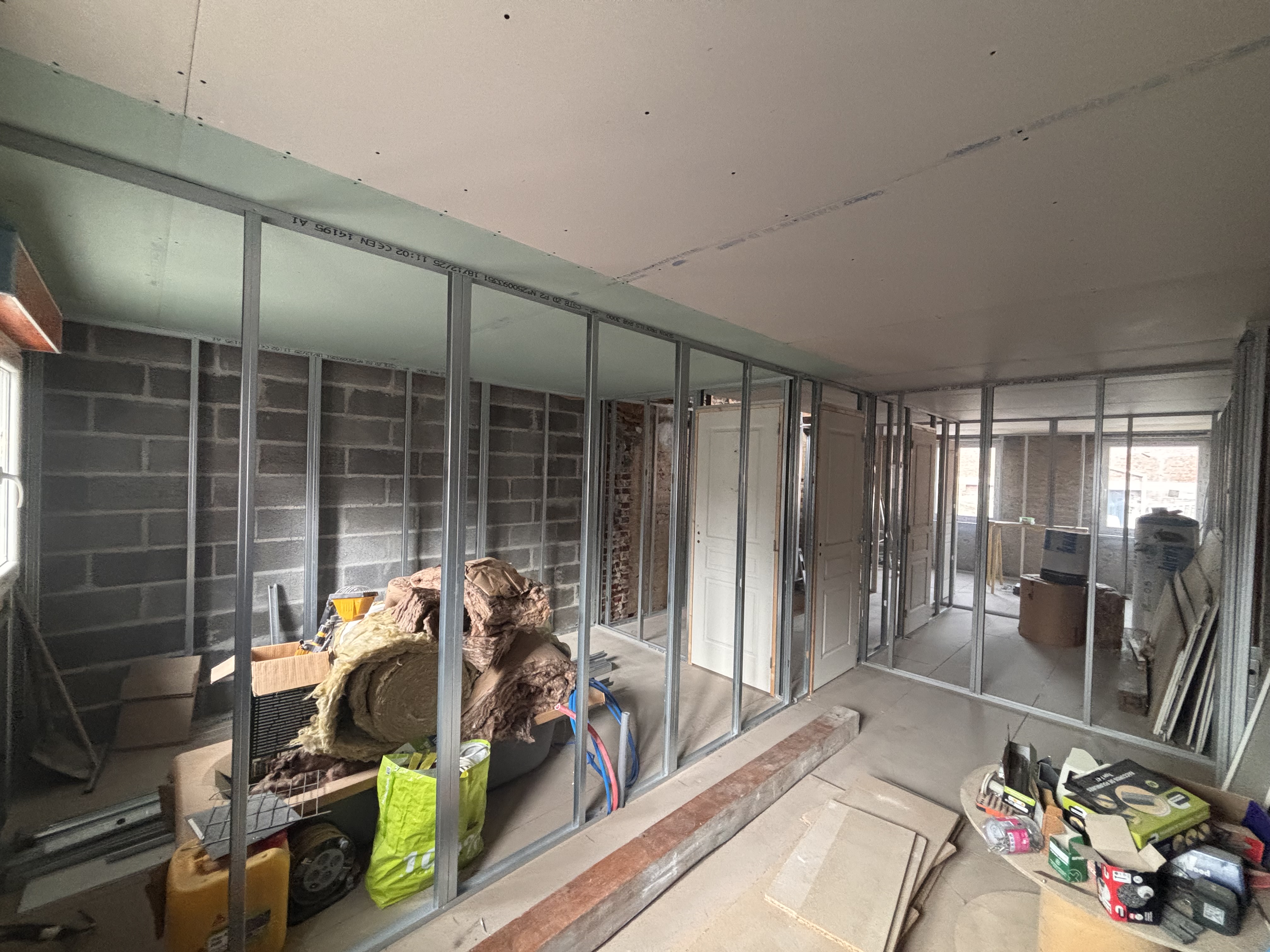 Photo chantier Céation et amenagement interieur d'une maison