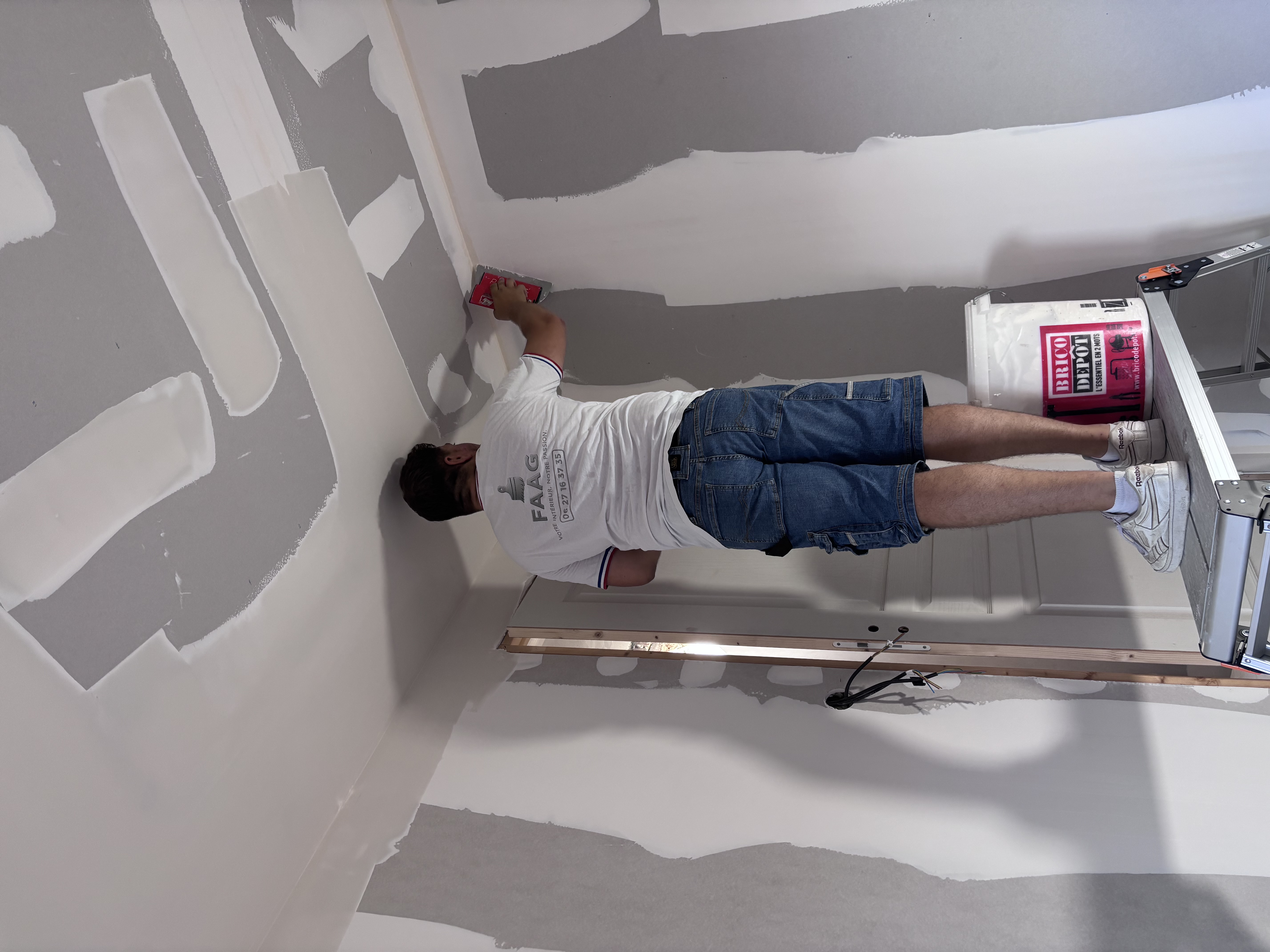 Photo chantier Céation et amenagement interieur d'une maison