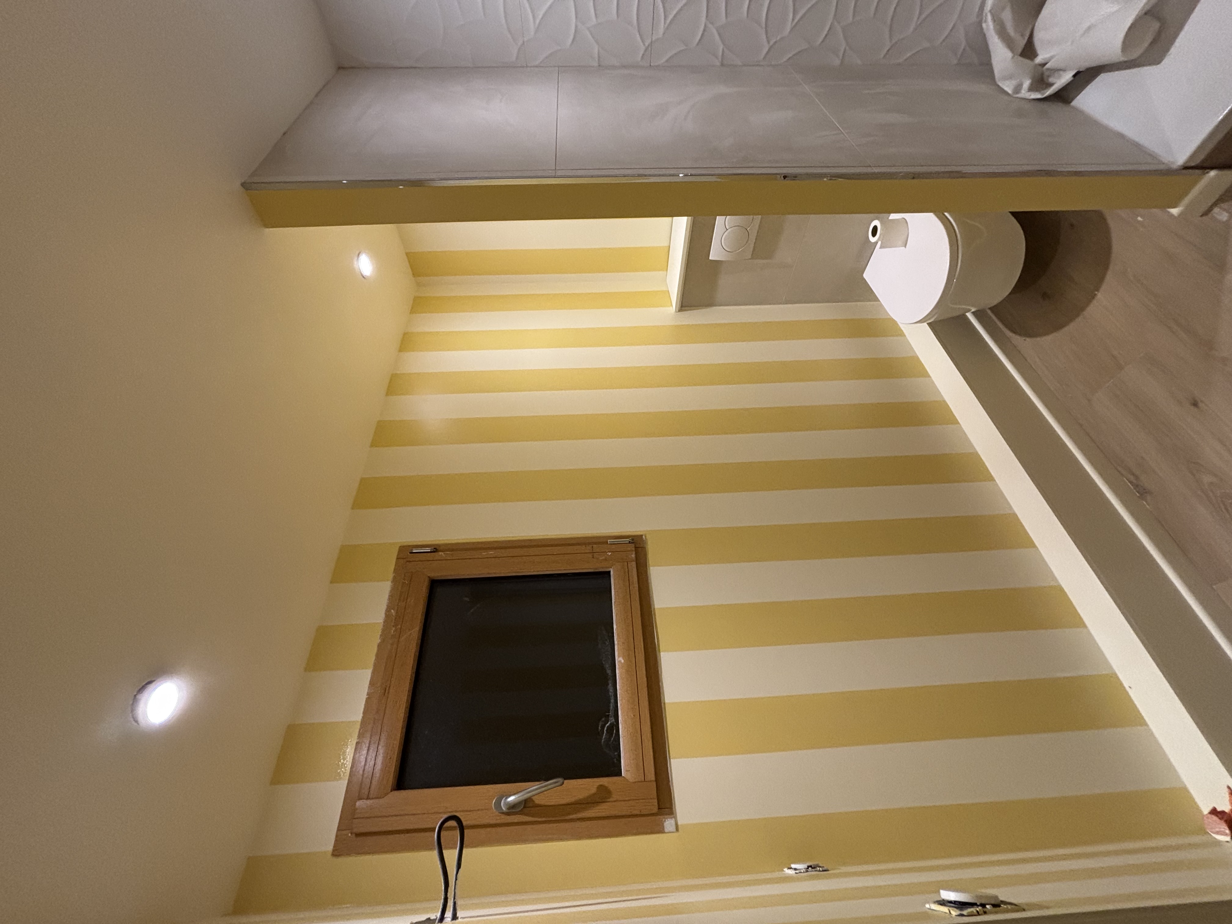 Mise en peinture personnalisée d'une salle de bain
